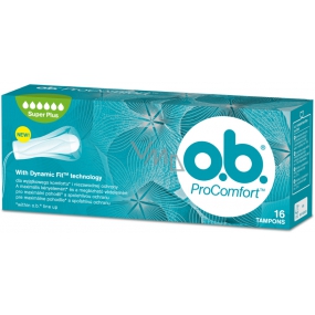 o.b. ProComfort Super Plus with Dynamic Fit tampony 16 kusů
