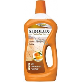 Sidolux Premium Floor Care Pomerančový olej speciální prostředek na mytí dřevěných a laminátových podlah 750 ml
