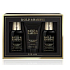 Baylis & Harding Men Černý pepř a Ženšen 2v1 šampon a sprchový gel 100 ml + balzám po holení 100 ml + pleťový mycí gel 50 ml, kosmetická sada pro muže