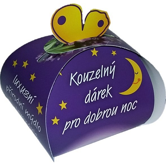 Kappus Přírodní mýdlo z rostlinných olejů Kouzelný dárek pro dobrou noc 50 g