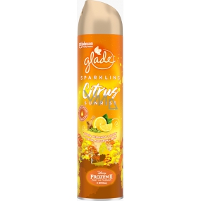 Glade Citrus Sunrise s vůní citronu, kardamomu a zázvoru osvěžovač vzduchu sprej 300 ml