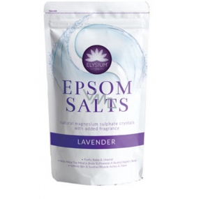 Elysium Spa Levandule relaxační sůl do koupele s přírodním magnesiem 450 g