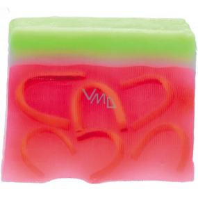 Bomb Cosmetics Melounové - What a Melon Přírodní glycerinové mýdlo 1 kg blok