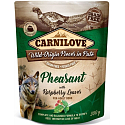 Carnilove Dog Pouch Paté Bažant s lístky maliny bezobilné kapsičky pro dospělé psy 300 g