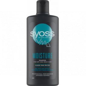 Syoss Moisture šampon pro suché a oslabené vlasy 440 ml