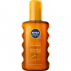 Nivea Sun OF 6 olej na opalování sprej s Karotenem 200 ml