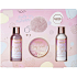 Sunkissed Keyring Gift Bubble Boutique sprchový gel 80 ml + tělový peeling 60 ml + tělové mléko 80 ml + přívěšek na klíče, kosmetická sada pro ženy