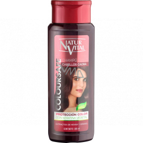 Natur Vital Coloursafe šampon pro přirozeně mahagonové a barvené vlasy 300 ml