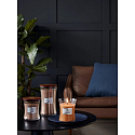 WoodWick Cashmere - Kašmír vonná svíčka s dřevěným knotem a víčkem sklo malá 85 g