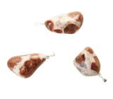 Granát Grosulár Matrix Troml přívěsek přírodní kámen, M cca 3 cm, 1 kus, kámen ohně, lásky