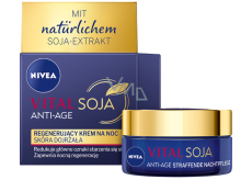 Nivea Vital Soja Anti-Age noční krém pro zralou pleť 50 ml