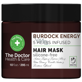 The Doctor Health & Care Burdock Energy vitalizující maska proti padání vlasů 295 ml