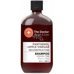 The Doctor Health & Care Panthenol + Apple Vinegar Reconstruction regenerační šampon pro poškozené vlasy 355 ml