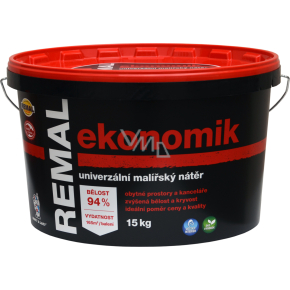 REMAL Ekonomik univerzální malířská barva na zeď, 15 kg