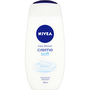 Nivea Creme Soft pečující sprchový gel, 250 ml