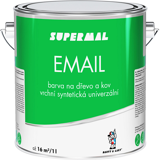 Supermal Email S2013 5300 střední zeleň 2,5 l