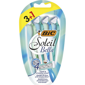 BiC jednorázový holící strojek Soleil Bella 3+1 BiC jednorázový holící strojek Soleil Bella 3+1