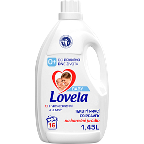 Lovela Baby Barevné prádlo prací gel 16 praní, 1,45 l Lovela Baby Barevné prádlo prací gel 16 praní, 1,45 l