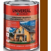 Colorlak Univerzal SU2013 syntetická lesklá vrchní barva Hnědá kávová 0,35 l