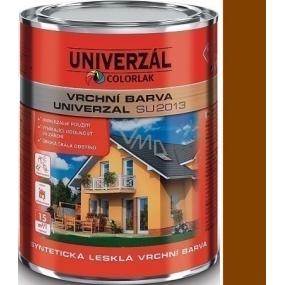 Colorlak Univerzal SU2013 syntetická lesklá vrchní barva Hnědá kávová 0,35 l