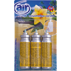Air Menline Seychelles Vanilla náplň do osvěžovač vzduchu 3× 15 ml