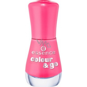 Essence Colour & Go lak na nehty 107 Naughty And Pink! 8 ml