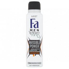 Fa Men Xtreme Invisible Power antiperspirant deodorant sprej pro muže 150 ml