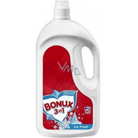 Bonux Ice Fresh 3v1 tekutý prací gel 60 dávek 3,9 l