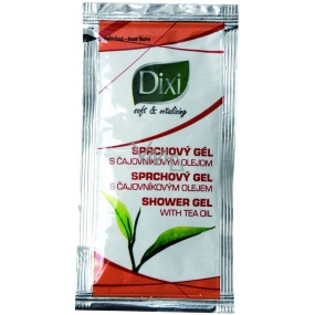 Dixi Čajovníkový olej pro citlivou pokožku sprchový gel sáček 10 g