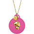 Ops! Objects Trésor Necklace náhrdelník OPSKCL-04 růžová