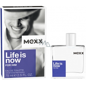 Mexx Life Is Now for Him toaletní voda 75 ml