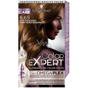 Schwarzkopf Color Expert barva na vlasy 6.65 Zlatě čokoládový