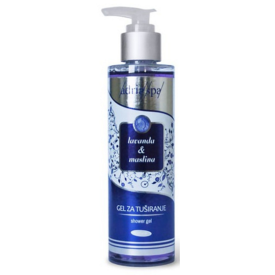 Adria Spa Lavender & Olive výživný sprchový gel 200 ml