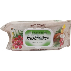 Freshmaker Coconut & Almond vlhčené ubrousky pro děti 144 kusů