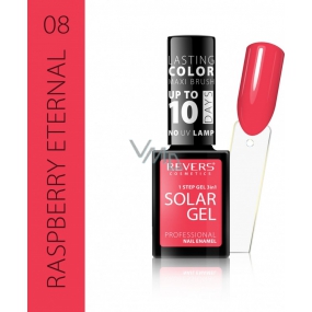 Revers Solar Gel gelový lak na nehty 08 Raspberry Eternal 12 ml