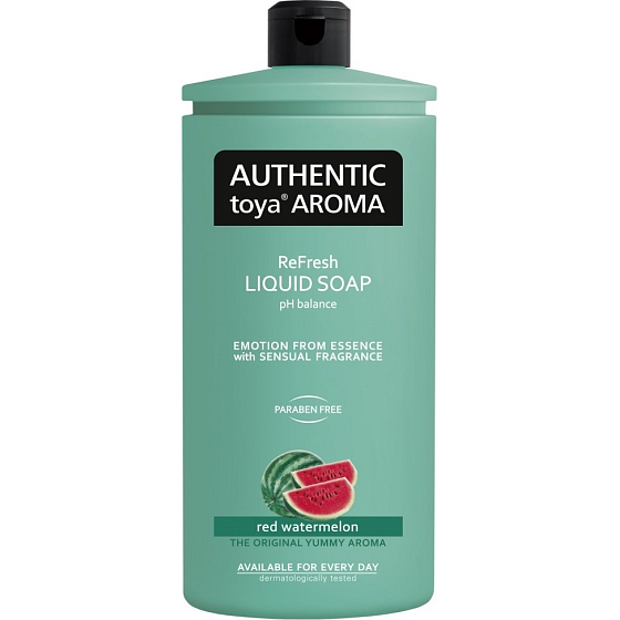 Authentic Toya Aroma Red Watermelon tekuté mýdlo náhradní náplň 600 ml