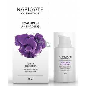 Nafigate Cosmetics Hyaluron Anti-Aging omlazující sérum zpevňuje unavenou pleť 40+ 15 ml