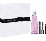 Givenchy Live Irresistible Blossom Crush toaletní voda pro ženy 50 ml + Noir Couture mini řasenka 01 Black Satin 4 g + Magic tužka na oči 01 Black 0,39 g, dárková sada