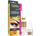 Delia Cosmetics Eyebrow Expert gelová barva na obočí a řasy s aktivátorem 1.1. Graphite - šedá 2 x 15 ml