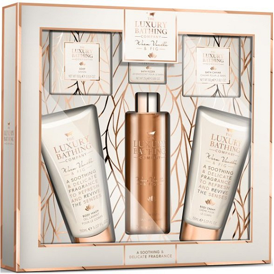 Grace Cole Cosy Up & Relax sprchový gel 150 ml + tělové mléko 150 ml + pěna do koupele 250 ml + tuhé toaletní mýdlo 100 g + koupelové perly 80 g + šumivá koule 25 g, kosmetická sada