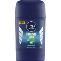 Nivea Men Fresh Kick tuhý antiperspirant, 50 ml