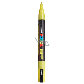 Posca Univerzální akrylátový popisovač 0,9 - 1,3 mm Třpytivá žlutá PC-3M