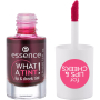 Essence What a Tint! lesk na rty a tvářenka 01 Kiss From a Rose 4,9 ml