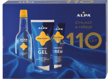 Alpa Francovkový masážní gel 100 ml + Francovka lihový bylinný roztok 60 ml + Francovka masážní krém 40 g, kosmetická sada