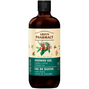 Green Pharmacy Zelená káva a zázvorový olej sprchový gel 500 ml