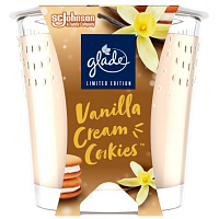Glade svíčka vonná Vanilla Cream Cookies, 112 g