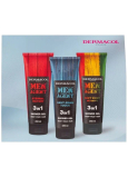 Dermacol Men Agent Eternal Victory sprchový gel 250 ml + Gentleman Touch sprchový gel 250 ml + Don´t worry be happy sprchový gel 250 ml, kosmetická sada pro muže