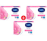 Vaseline Healthy Bright tuhé toaletní mýdlo s vitamínem B3 3 x 75 g
