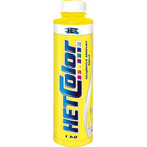 Het Hetcolor malířská tónovací barva, 0610 žlutá, 1 kg Het Hetcolor malířská tónovací barva, 0610 žlutá, 1 kg