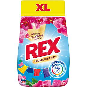 REX prací prášek Aromatherapy Orchid Color 45 dávek